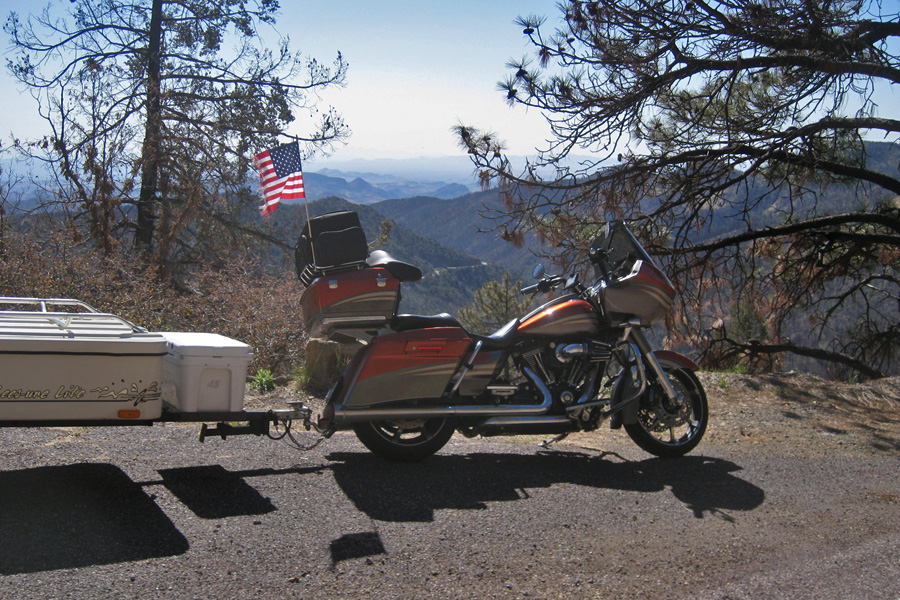 Emory Pass on New Mexico's Hwy 152.  Elevation 8,828 - April 22, 2014