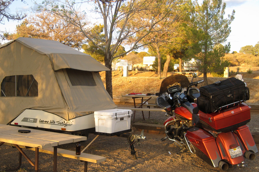 Home Sweet Home at the Silver City, NM  KOA April 21, 2014