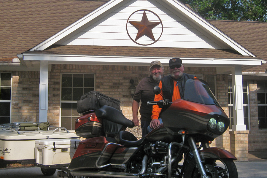 Heading out from Willis, Texas.  April 27, 2014