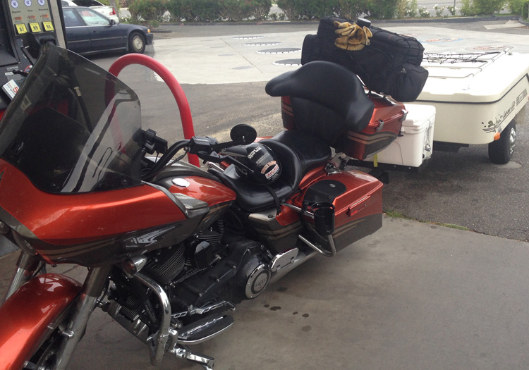 All filled up and ready to roll.
