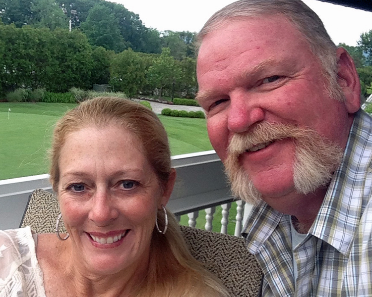 From the deck overlooking the practice green at Wolfert's Roost Country Club - Albany, NY