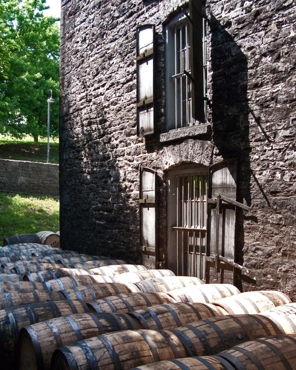These didn't fit in the old limestone barrel house and will be sent to one of several more modern facilities