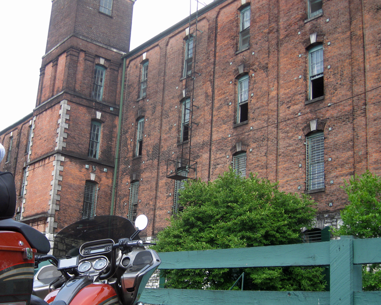 One of the original barrel houses at Buffalo Trace