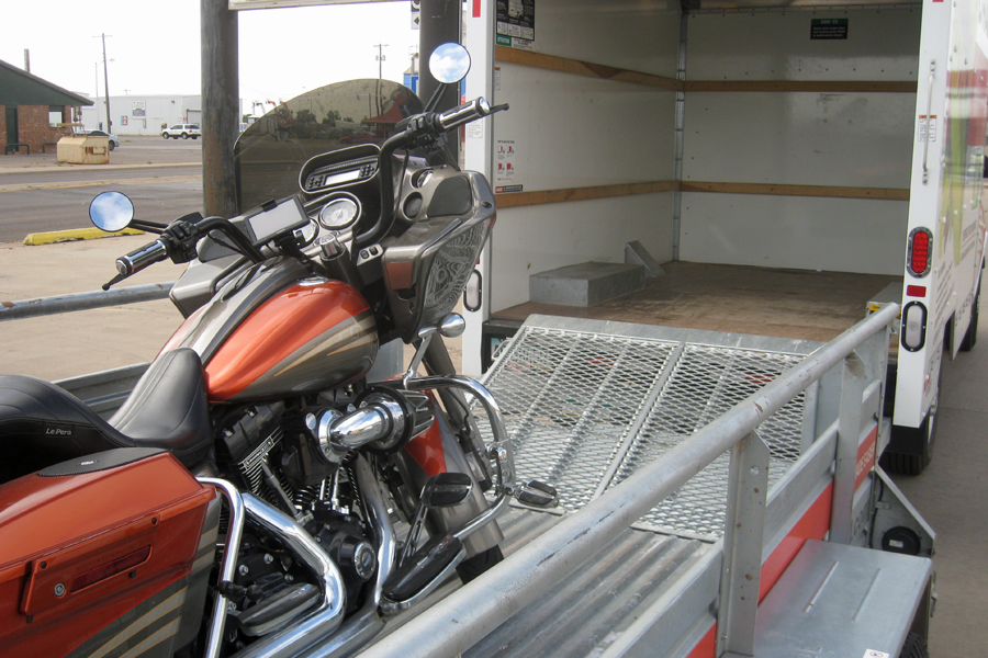 While not technically "on the hook" it's the same to me.  At least I can get it & the trailer home.