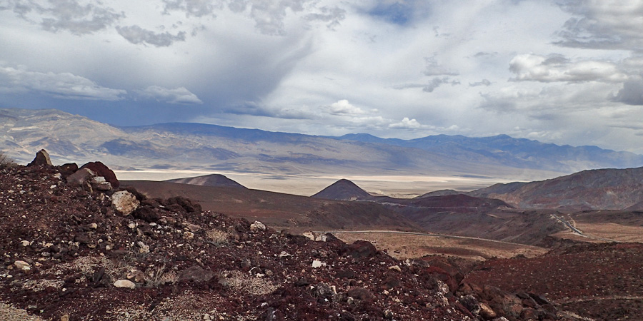 Panamint Valley and Panamint Range behind