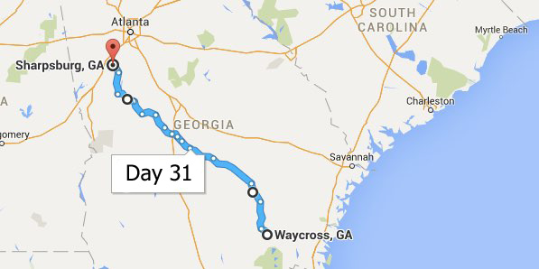 Day 31 map