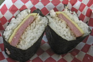Spam & Egg Musubi - now THAT's Good Eats.