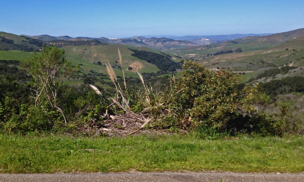 Difficult to keep your concentration on the road ahead with views like this right and left.
